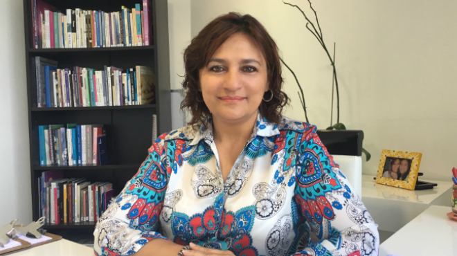 Gissela Echeverr�a, terapeuta familiar sist�mica.