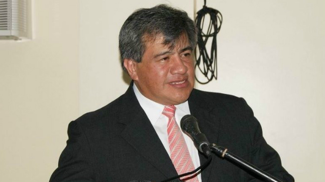Gorky Espinosa, presidente de Federaci�n Odontol�gica Ecuatoriana.
