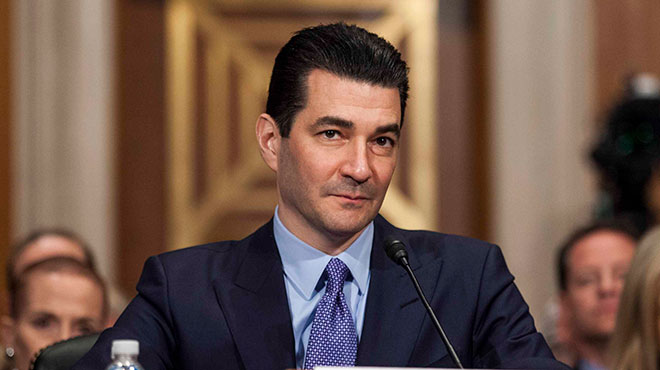 Scott Gottlieb, comisionado de la FDA.