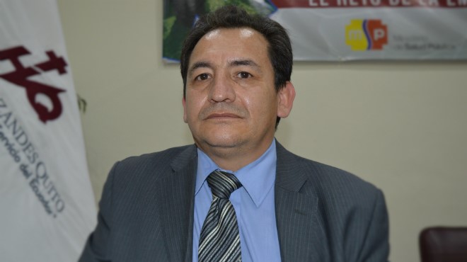 Guillermo Barragn, presidente del Colegio de Mdicos de Pichincha.