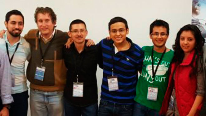 Andrs Erazo, Javier Poveda, Santiago Aguiar, Sebastin Romero, Esteban Garcs, Ftima Atencia.