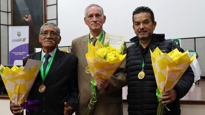 José Gualoto, José Alvarado y Marco Pérez.