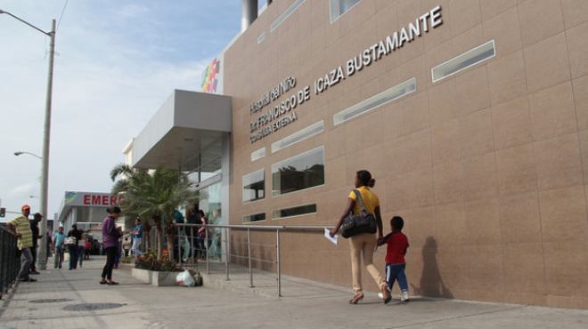 Hospital del Nio Francisco de Icaza Bustamante.