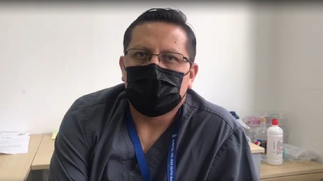 Hugo Espejo, subdirector de Medicina Cr�tica IESS Quito Sur.