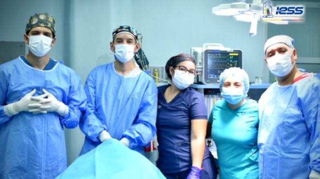 Personal m�dico del Hospital General Santo Domingo.