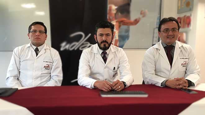 Hugo Espejo, Rodrigo Henrquez, David Larretegui.