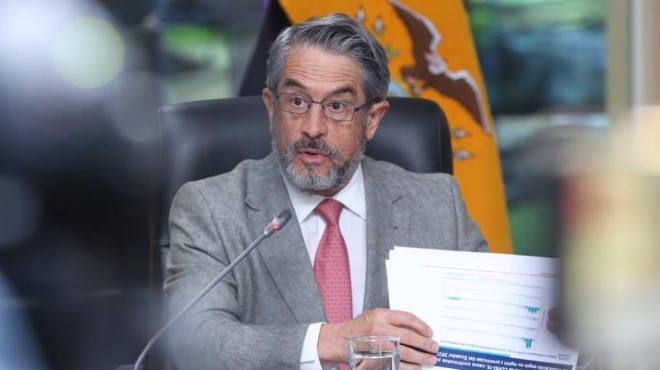 Jose Ruales, ministro de Salud.