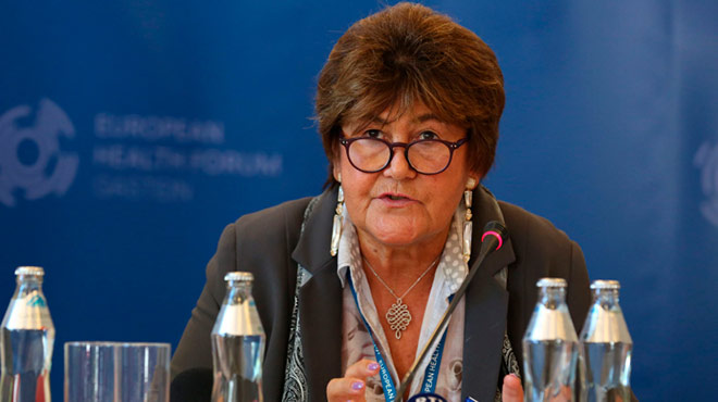 Zsuzsanna Jakab, directora regional para Europa de la OMS.