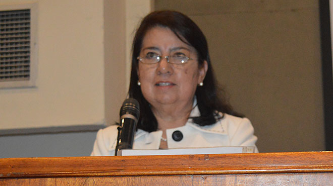 Janeth Montalvo, presidenta del Colegio de Qumicos Farmacuticos.