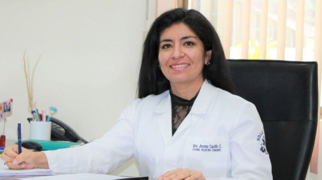 Jhoanna Castillo, directora mdica del hospital SOLCA Loja