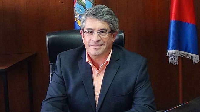 Jos Ruales, secretario de Salud del Municipio.