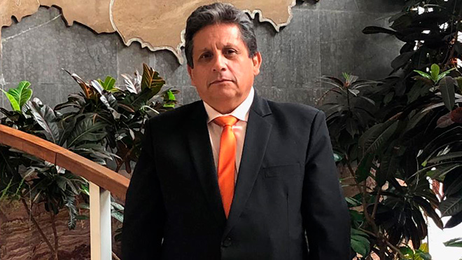 Juan Almeida, presidente de la Sociedad de Neumolog�a.