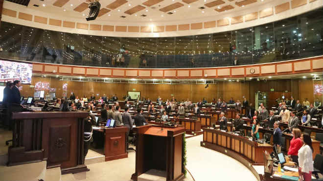 Pleno de la Asamblea Nacional.