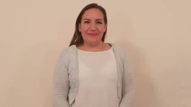 Subsecretaria de Fortalecimiento, Karla Flores.