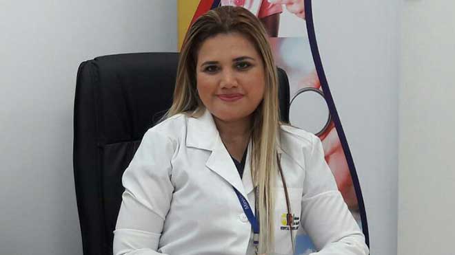 Katiusca Hernndez, gerente Hospital Guasmo Sur.