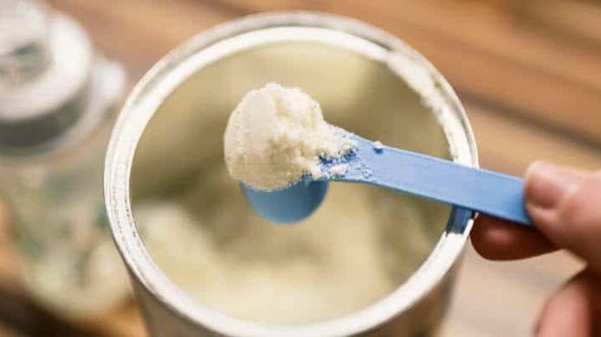 Leche en polvo.