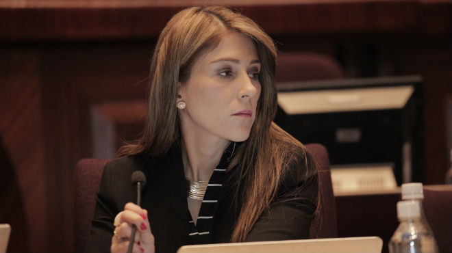Libia Rivas, asambleista.