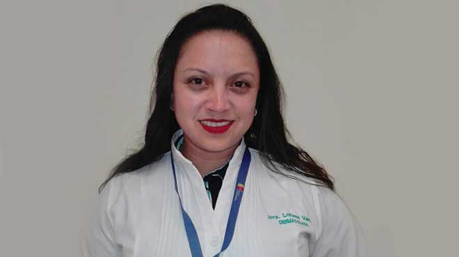 Lorena Vaca, especialista en Dermatologa del HGDC.