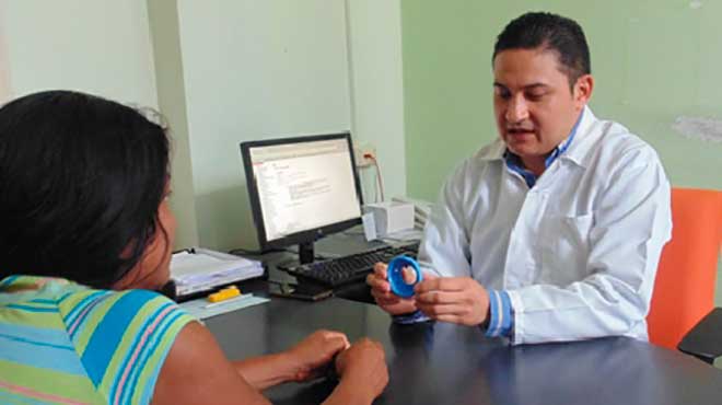 Jos Luis Quezada, hospital de Gualaquiza.