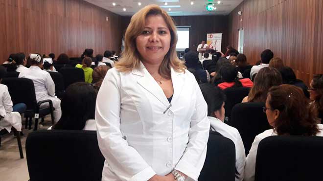 Marlene Saltos, directora asistencial del Hospital Guasmo Sur.