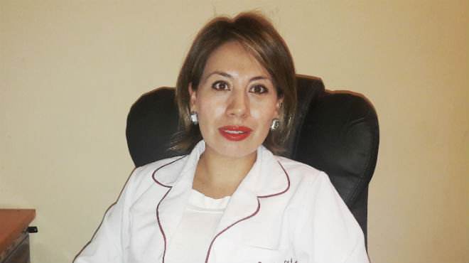 Mayra Ger, mdico especialista en nutricin y diabetes del  Hospital de Especialidades Eugenio Espejo (HEEE).