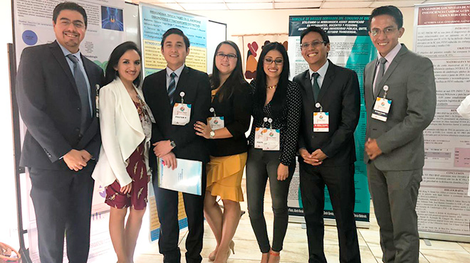 Juan Pablo Brito (expositor invitado de la Mayo Clinic - USA), Gabriela Torres, Andrs Atala, Beln Martinez, Nuria Olazbal, William Acosta y Dario Carrillo del HEEE.