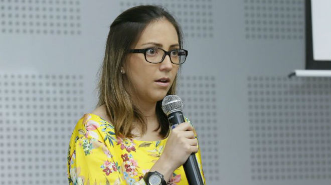 Vernica Espinosa, minstra de Salud de Ecuador.