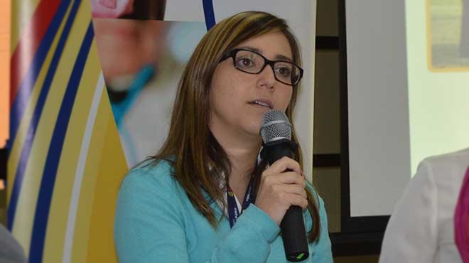 Vernica Espinosa, minstra de Salud.