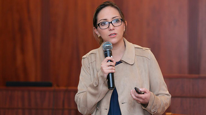 Vernica Espinosa, ministra de Salud.