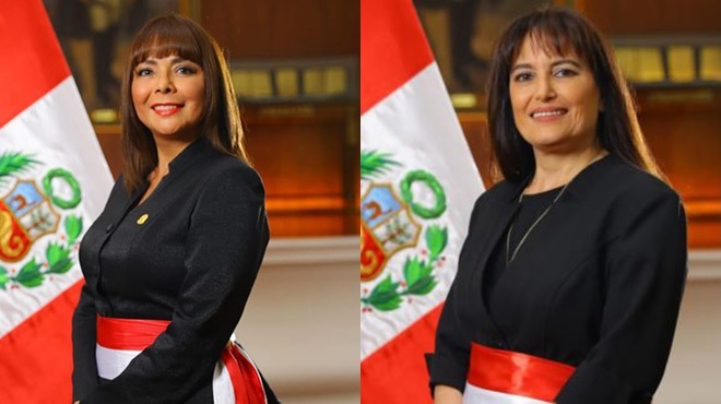 Liliana La Rosa Huertas y Silvia Pessah Eljay.