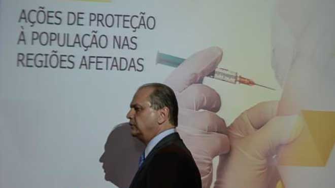 Ministro de Salud de Brasil, Ricardo Barros.