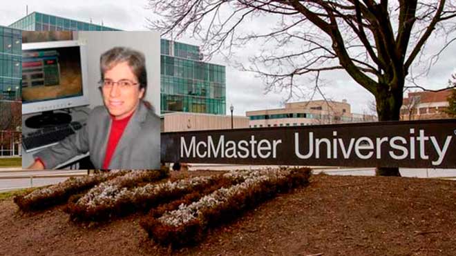 Karen Mathewson, Universidad McMaster de Canad.