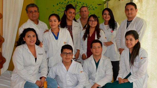 Equipo de Ginecologa y Obstetricia del Hospital de Macas.