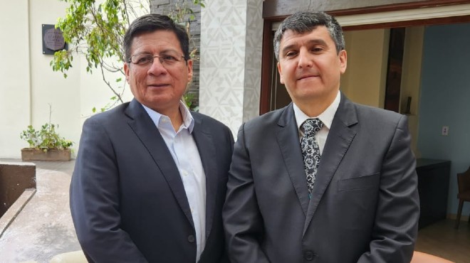 Oscar Guerra y Enrique Tern.