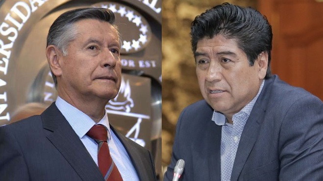 Fernando Semp�rtegui y Jorge Yunda.