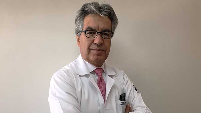 Ramiro Hidalgo, director m�dico de SOLCA Quito.