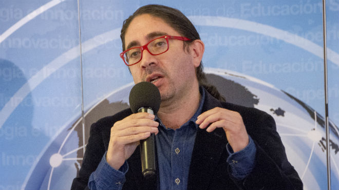 Ren� Ram�rez, directivo de la Senescyt .