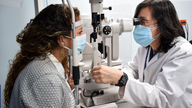 Diagn�stico oftalmol�gico en pacientes diab�ticos.