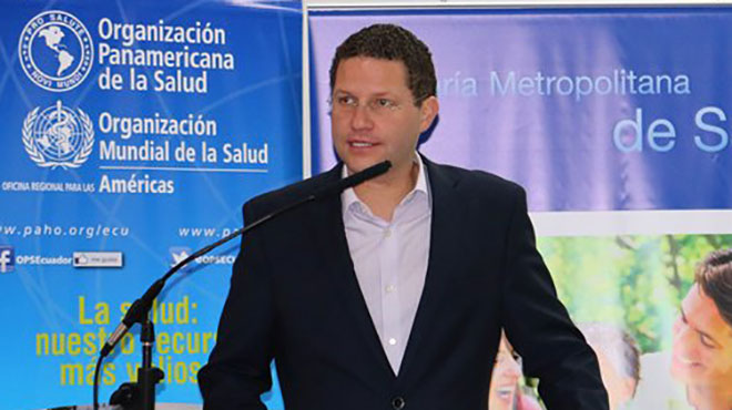 Mauricio Rodas, alcalde de Quito.