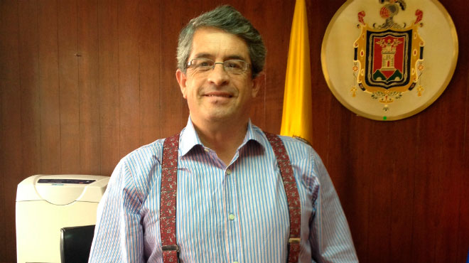 Jos Ruales, Secretario de Salud del Municipio.