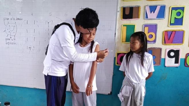 Es importante vacunar a la poblacin infantil.