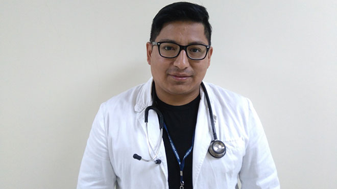 Wilson Tixi, lder de Oncologa del HAGP de Guayaquil.