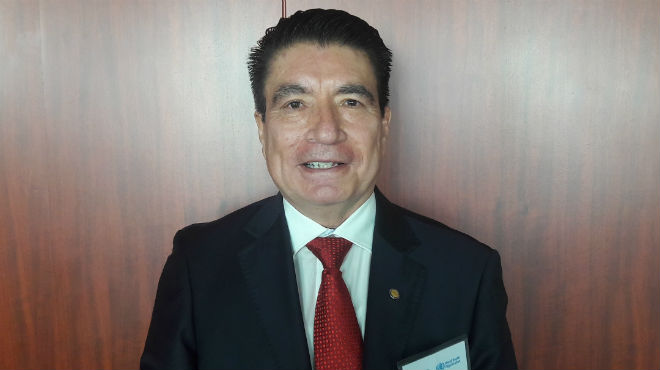 Guillermo Troya, docente de la Facultad de Ciencias Mdicas de la Universidad Central.