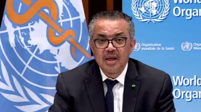 Tedros Adhanom Ghebreyesus, director general de la OMS.