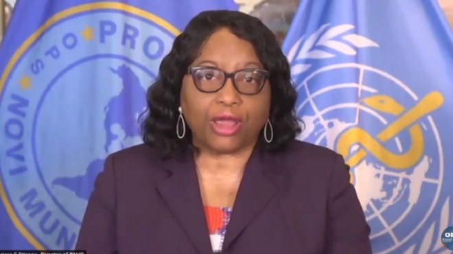 Carissa Etienne. directora de la OPS.