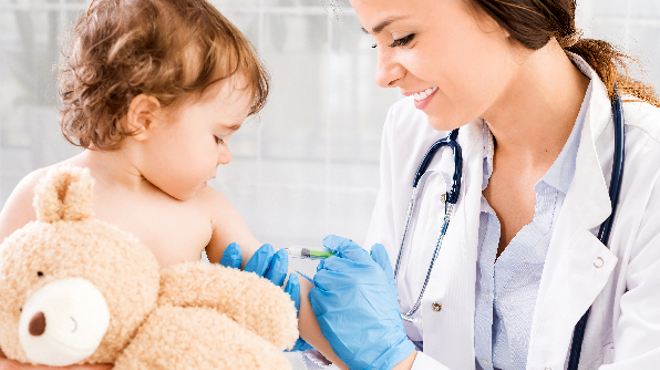 Las vacunas son esenciales en la etapa temprana de la vida de los ni�os.