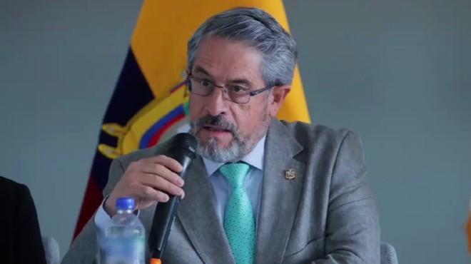 Jos Ruales, ministro de Salud.