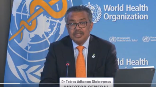 Tedros Adhanom Ghebreyesus, director general de la OMS. 