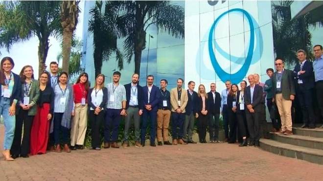 Visita a la empresa farmac�utica Sinergium Biotec.
