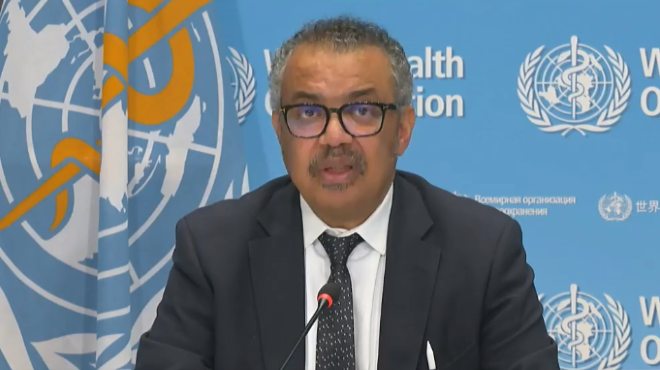 Tedros Adhanom Ghebreyesus, director general de la OMS.